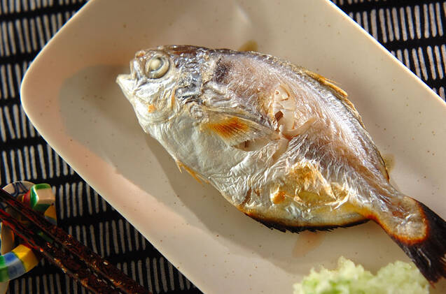 ウオゼのグリル塩焼き