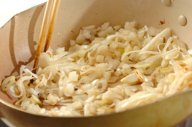 ぷりぷりエビマヨ炒めの作り方の手順8