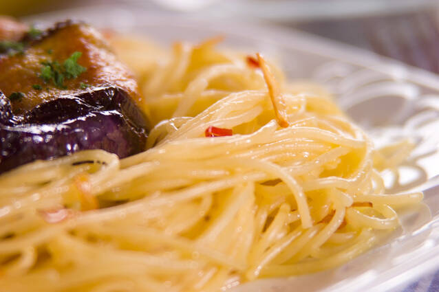 パリッとペペロンチーノ