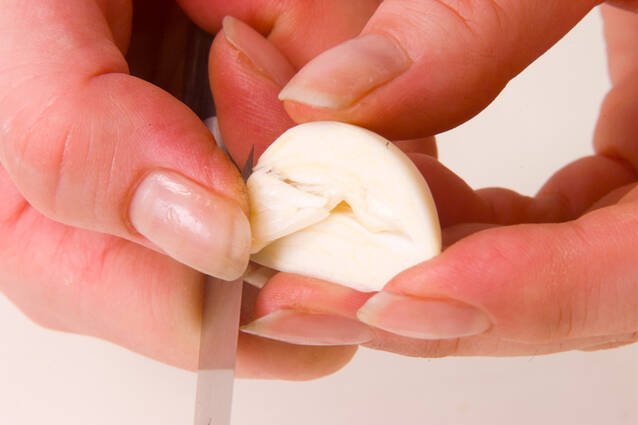 パリッとペペロンチーノの作り方の手順1