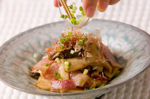 エリンギ和風ソテーの作り方の手順3