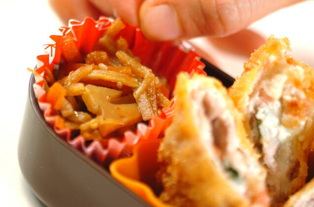 きんぴらゴボウの作り方の手順1