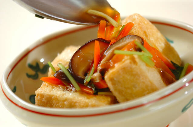 揚げ出し豆腐の作り方の手順9