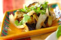 ナスのスイートチリ炒め