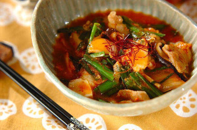 豚肉とキムチのトロミ煮