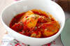 新ジャガのトマト煮の作り方の手順