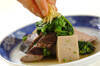 高野豆腐と菜の花の煮物の作り方の手順6