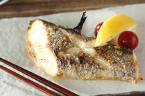 スズキのシンプル塩焼き