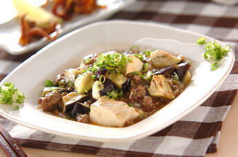 マーボーナス豆腐