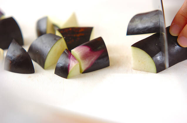 マーボーナス豆腐の作り方の手順1