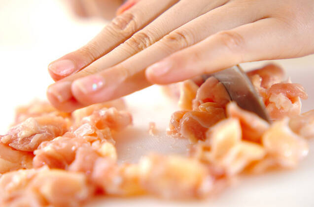 コリコリつくねバーグの作り方の手順1