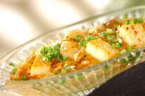 とろろのグラタン風