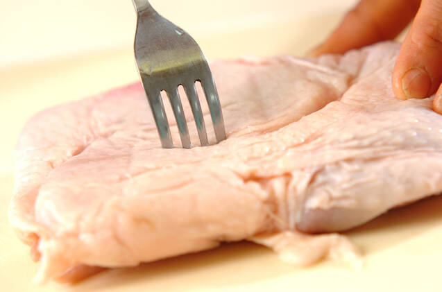 チキンのハーブソテーの作り方の手順1