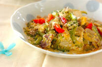 ゴーヤと豚肉の炒め物