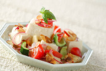 つるりん豆腐サラダ