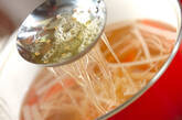 レタスのふわふわスープの作り方2