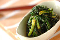 ホウレン草のゴマ和え