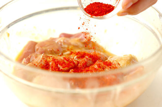 オーブン焼きピリ辛チキンの作り方の手順5