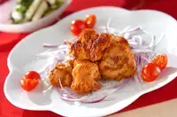 オーブン焼きピリ辛チキン