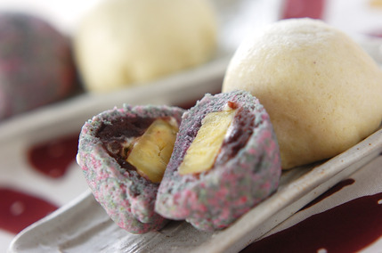 サツマイモのおまんじゅう