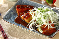 アジのショウガ蒲焼き