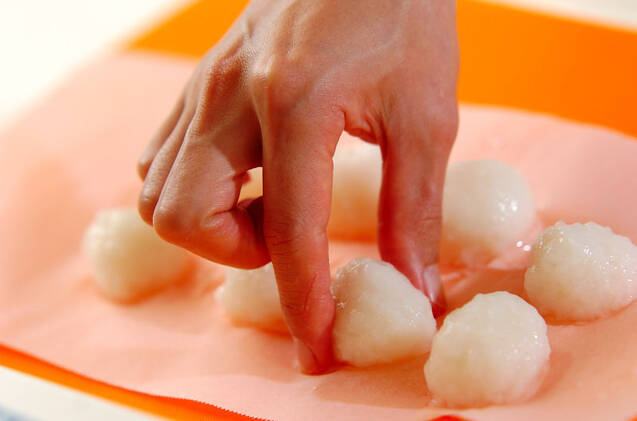 お花見団子の作り方の手順5