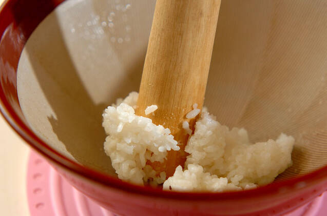 お花見団子の作り方の手順2