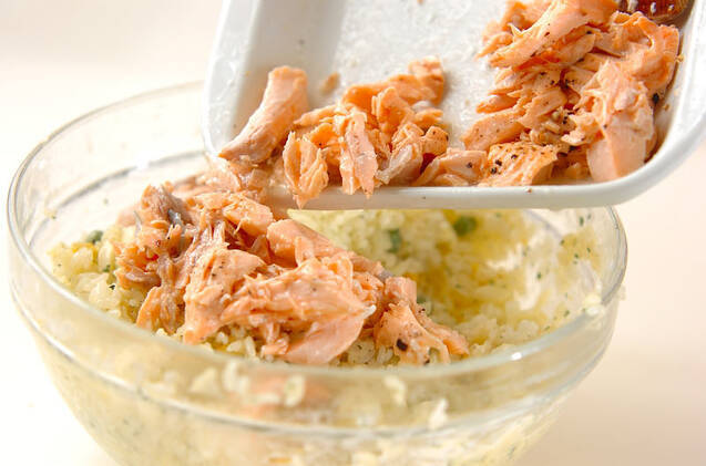 サーモンボールの作り方の手順6