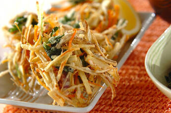 野菜のかき揚げ