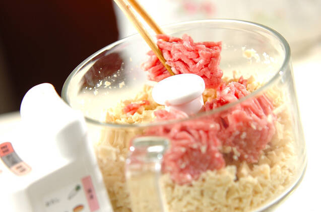 高野豆腐入り肉団子の作り方の手順6