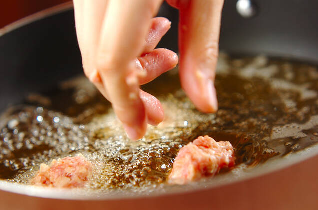 高野豆腐入り肉団子の作り方の手順8