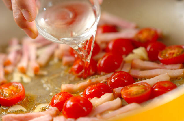 アボカドパスタユズ風味の作り方の手順6