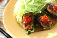 ピーマンの肉詰め
