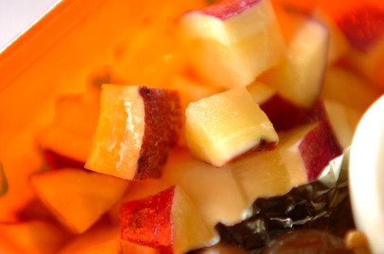 お芋のハチミツバター和え