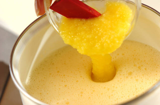 たっぷりマンゴープリンの作り方の手順6