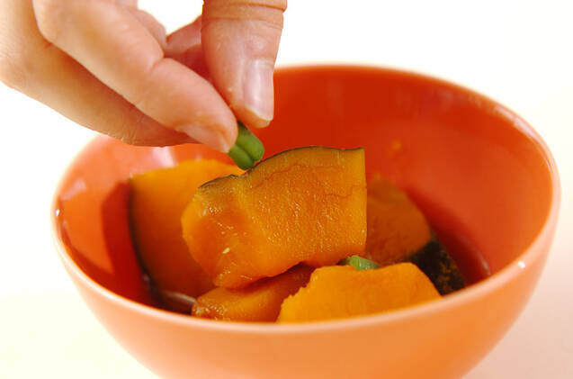 ホクホクカボチャの煮物の作り方の手順4