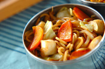 イカのオイスター焼きそば