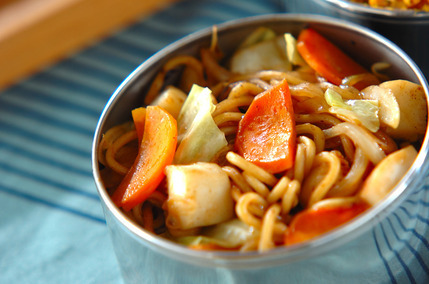 イカのオイスター焼きそば