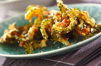 ゴーヤとツナの落とし揚げ