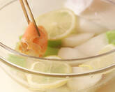 サーモンマリネ　クリームチーズのソースの作り方2
