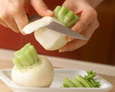 サーモンマリネ　クリームチーズのソースの作り方1