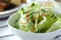 手作りドレッシングサラダ