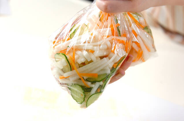 即席お漬け物の作り方の手順4