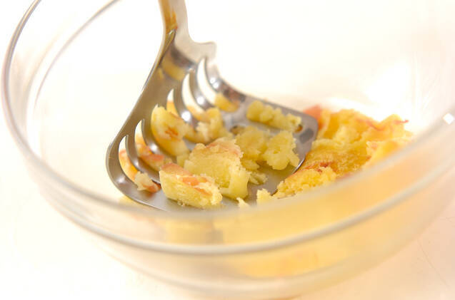 明太ポテトサラダの作り方の手順4