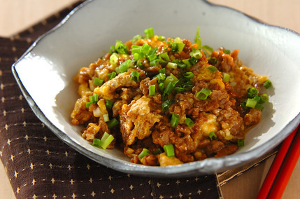 時短！絶品！豚ひき肉の卵炒め