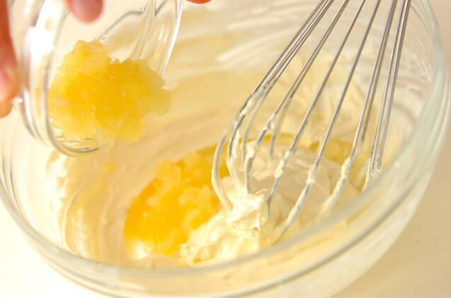 トロピカルチーズケーキの作り方の手順5