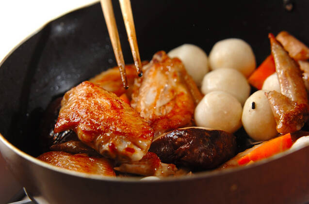 手羽先の煮物の作り方の手順7