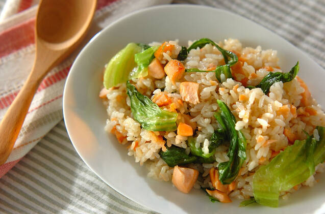 サーモンチャーハン