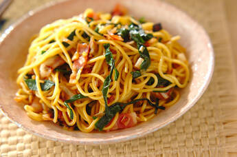 ガーリックラー油焼きそば