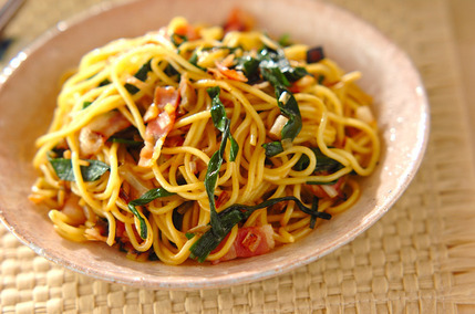 ガーリックラー油焼きそば